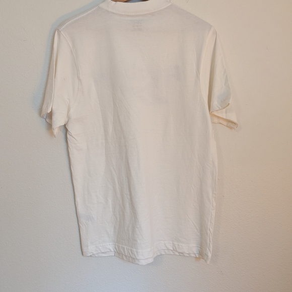 Reebok White and Blue Short Sleeve Tee - Picture 2 of 3